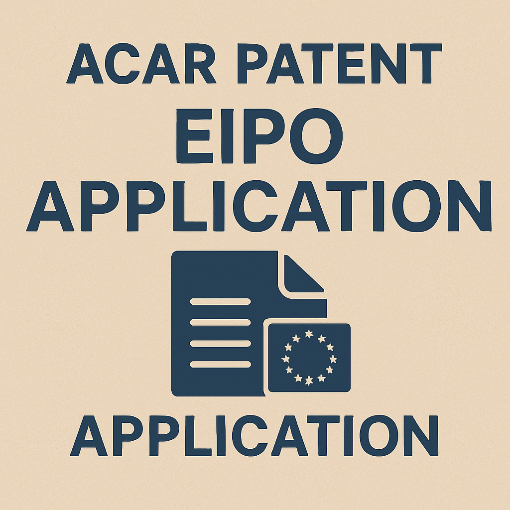 EIPO Application 1 EIPO Application