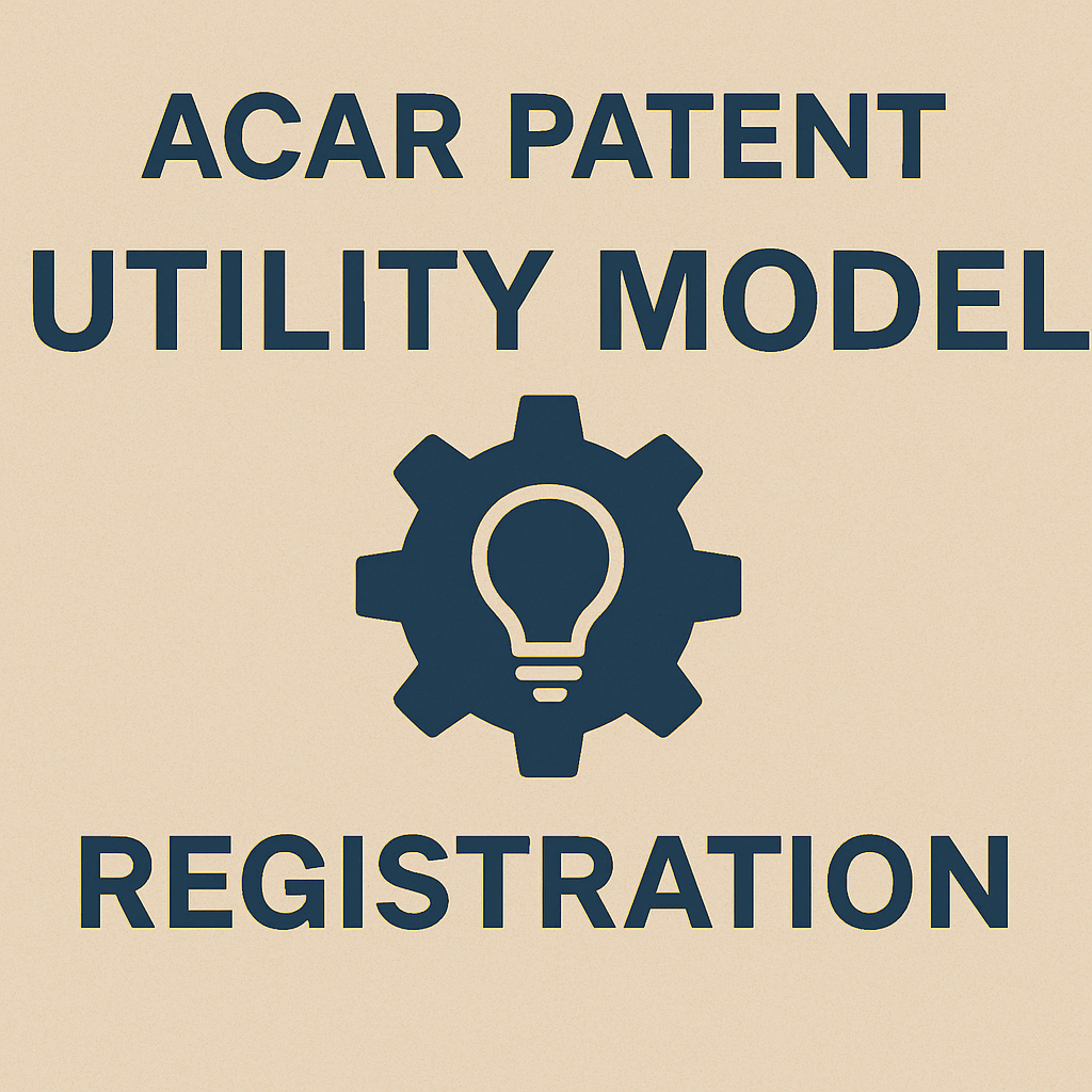 Utility Model Registration 1 Utility Model Registration